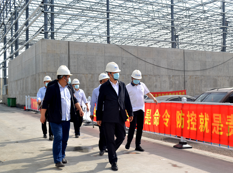 公司黨委副書記、總經理張俊到新途公司調研指導工作