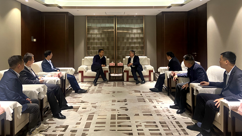 公司黨委書記、董事長錢申春拜訪蕪湖市委副書記、市長寧波2